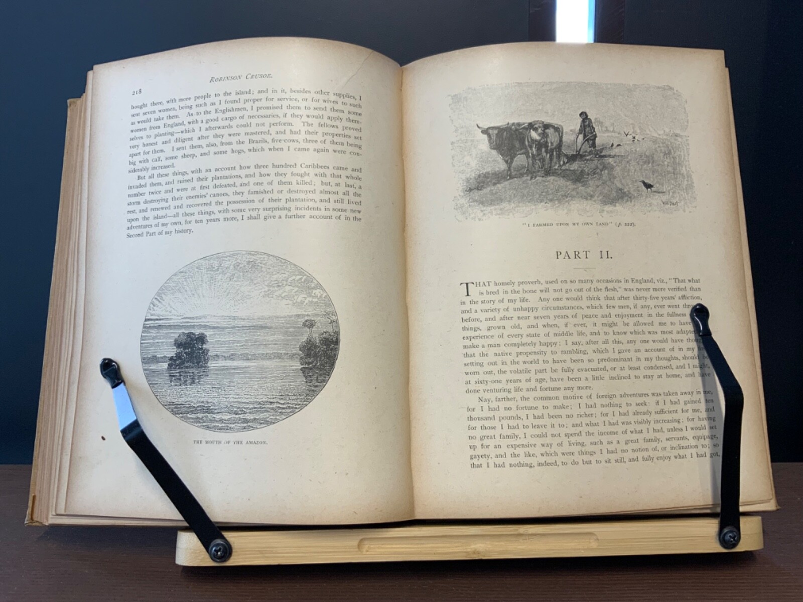 Circa 1900 Robinson Crusoe, by Daniel Defoe. Illustrated by Walter Paget.