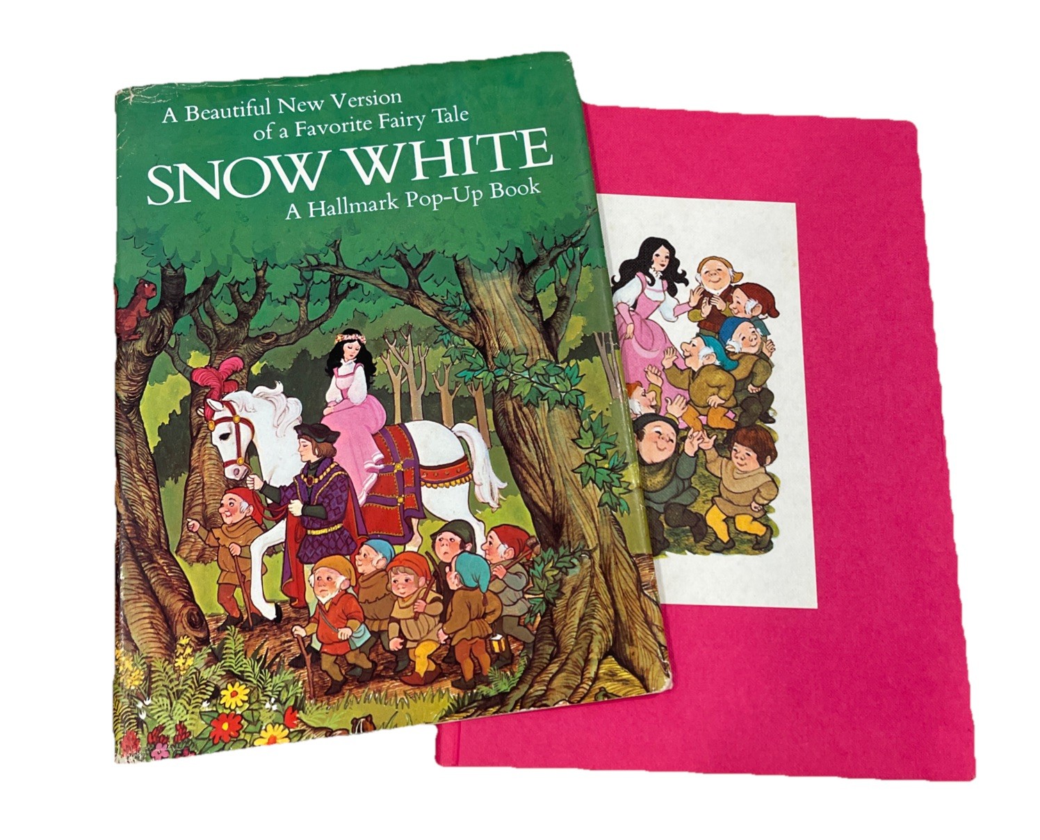 “HALLMARK” Vintage “POP UP BOOK” SNOW WHITE Fairy Tale 1978 Hardcover W/jacket