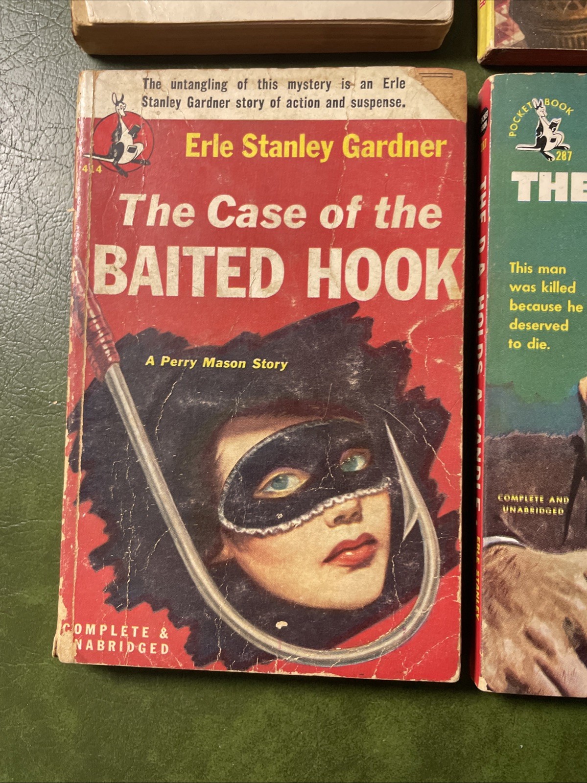 Vintage Pulp Paperback Lot (8) ~ Crime Sleaze Mystery ~ Gardner, Dickson, Carr