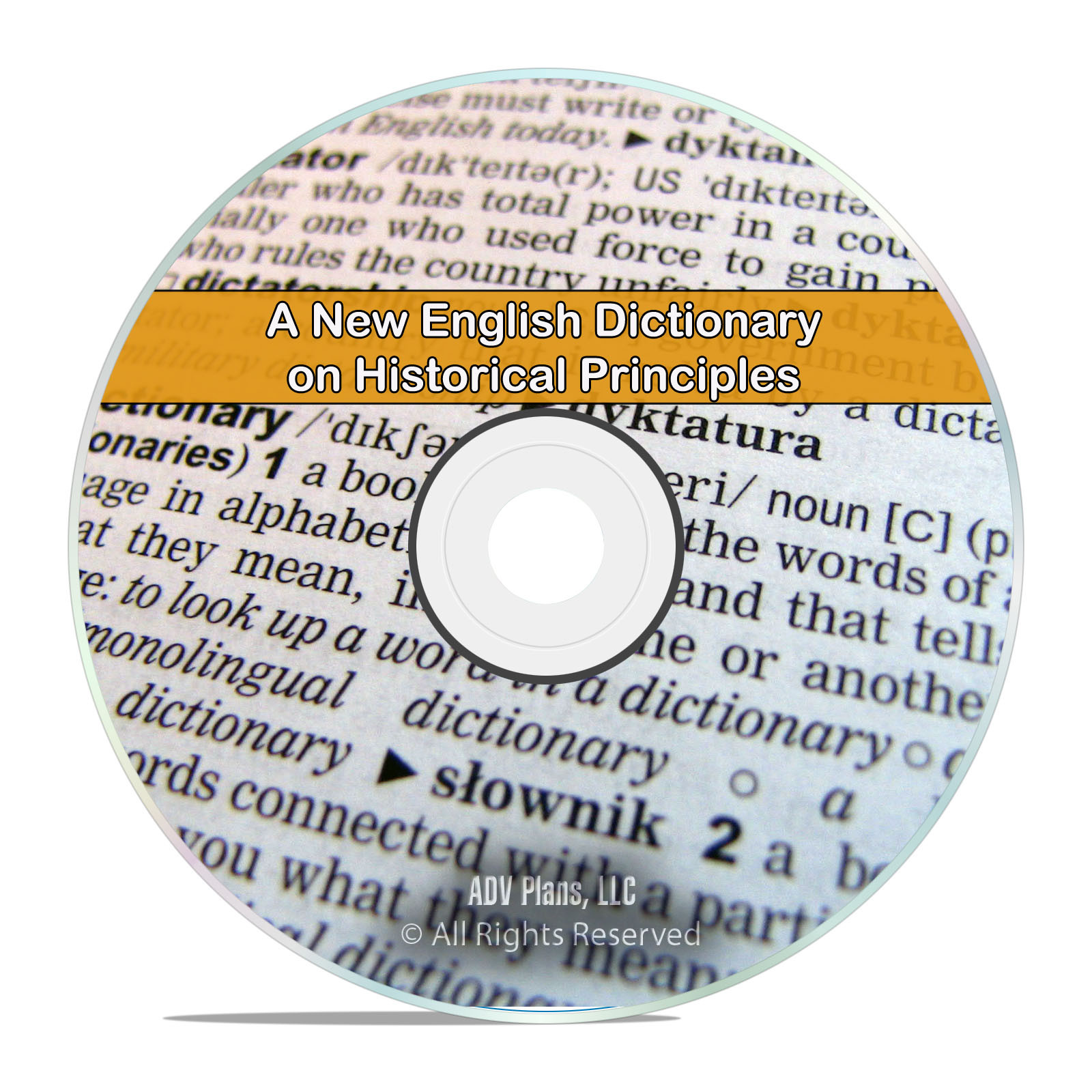 A New English Dictionary on Historical Principles, Complete 12 Vol Set DVD H66