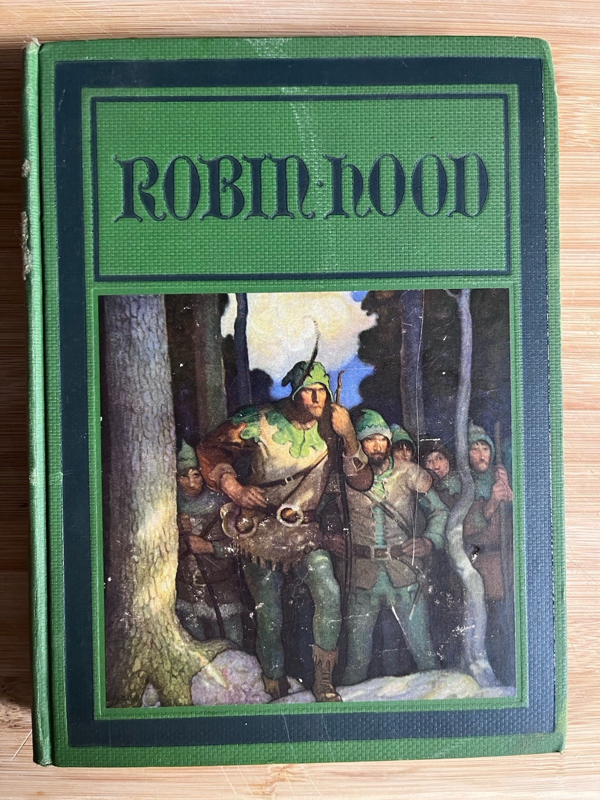 Vintage ROBIN HOOD By Paul Creswick Illustrated by N.C. WYETH
