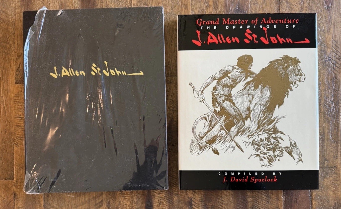 Grand Master of Adventure The Drawings of J. Allen St. John Limited Ed HC w Slip
