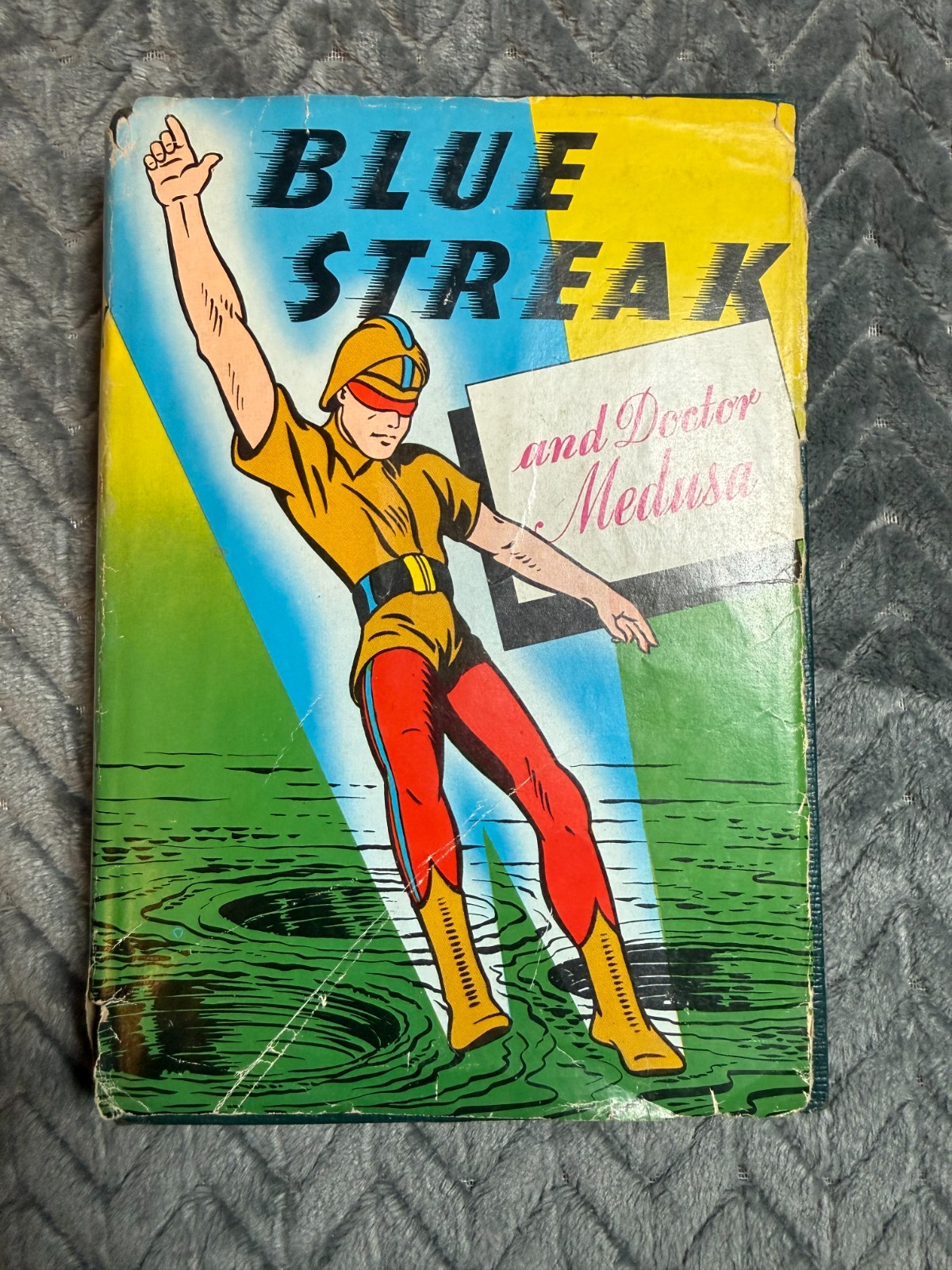 1946 Blue Streak and Doctor Medusa Hardcover Whitman Art Elder