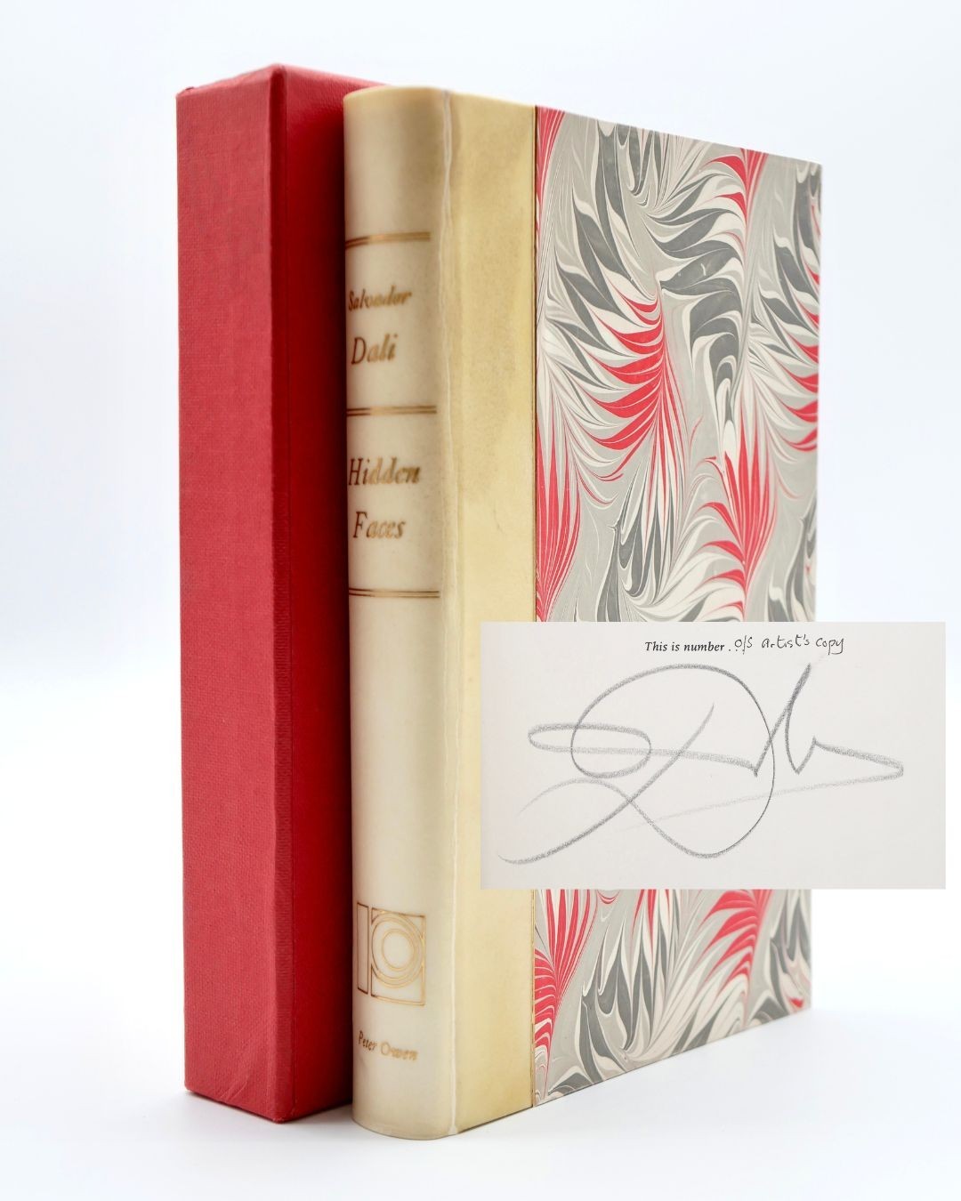 Salvador Dali / Hidden Faces 1973 Signed Limited 1st UK Deluxe Ed / Artist Copy
