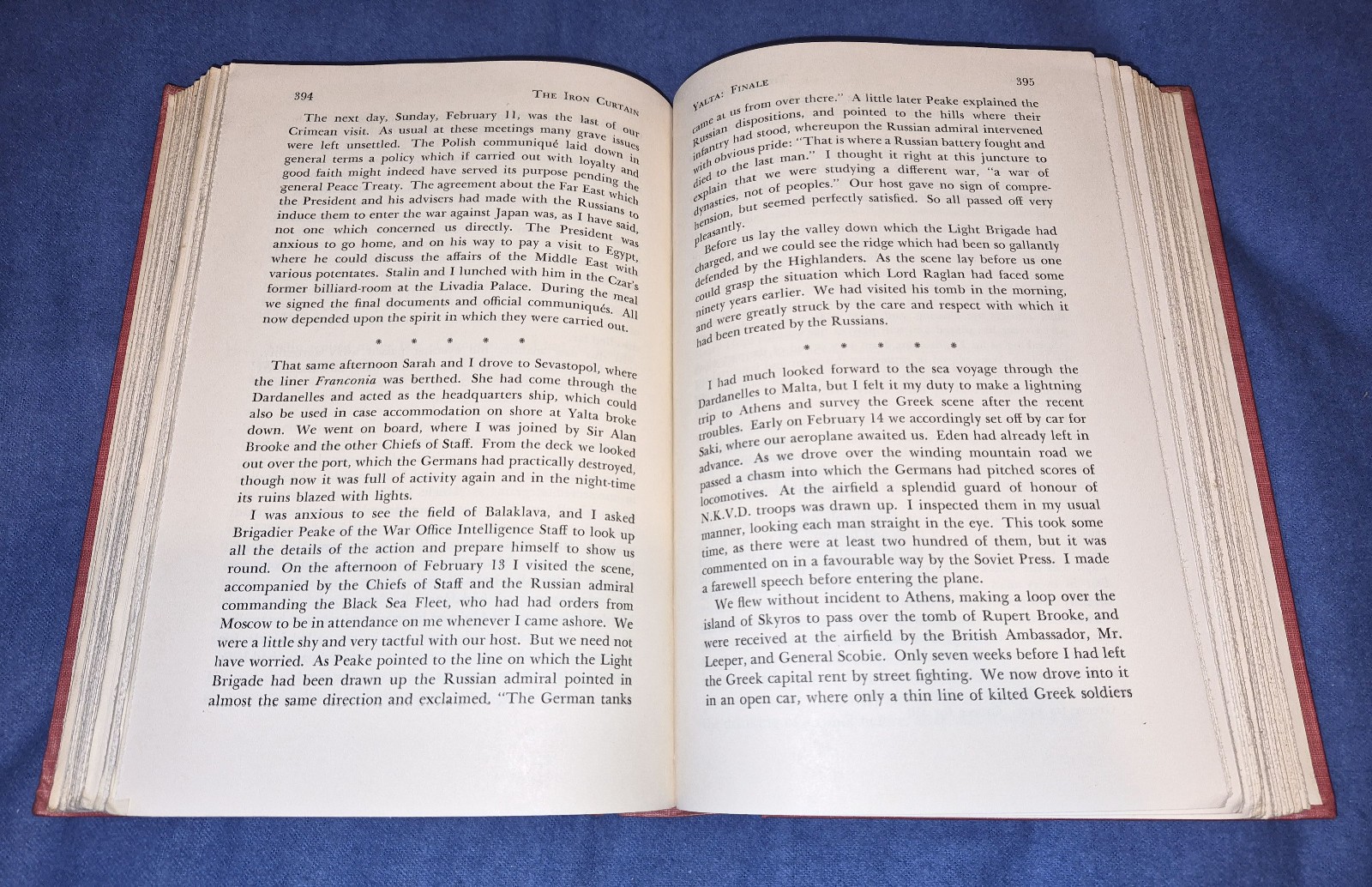 The Second World War by Winston S. Churchill – 6 Vol. set – Houghton Mifflin Co.