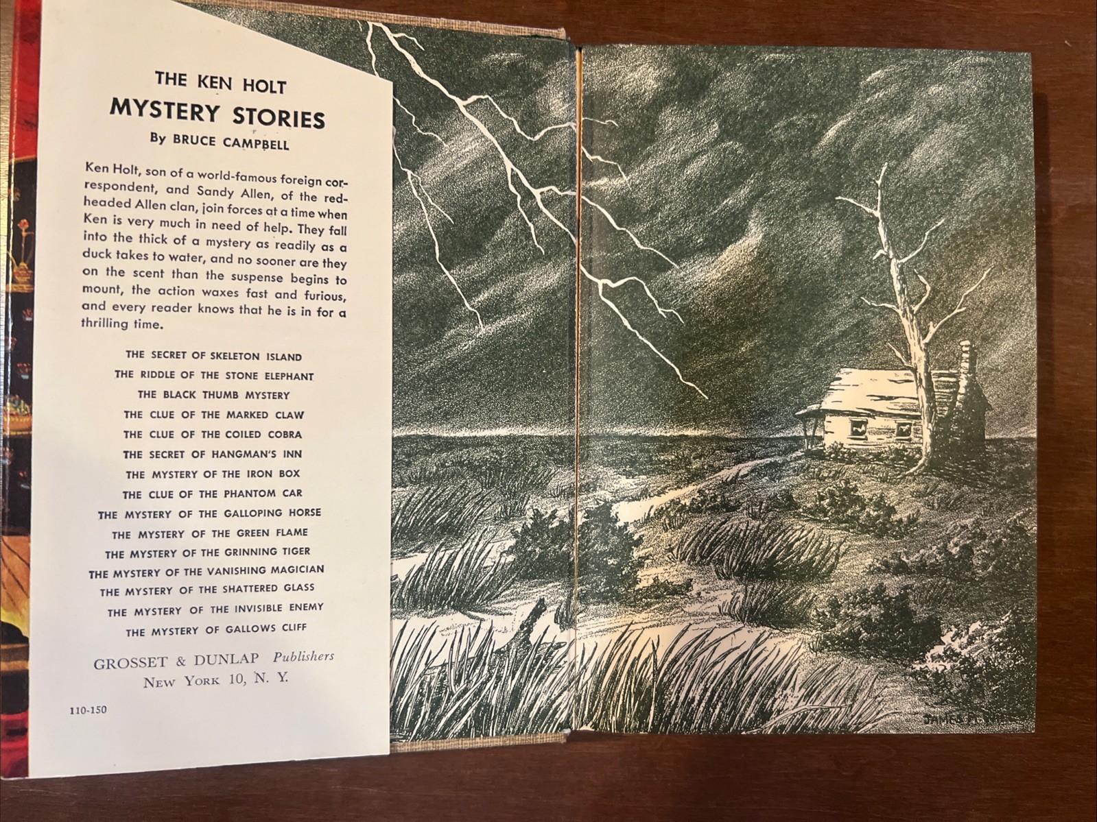 Ken Holt Mystery: Mystery Of Vanishing Magician; Campbell; 1950 HC; VG w/dust J