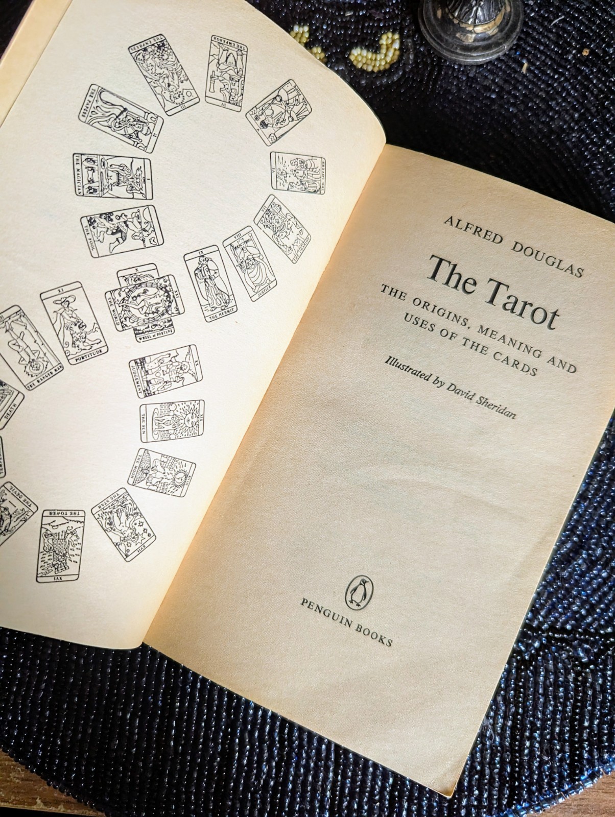 1972 The Tarot By Alfred Douglas – Vintage Occult Book Divination Tarot Reading