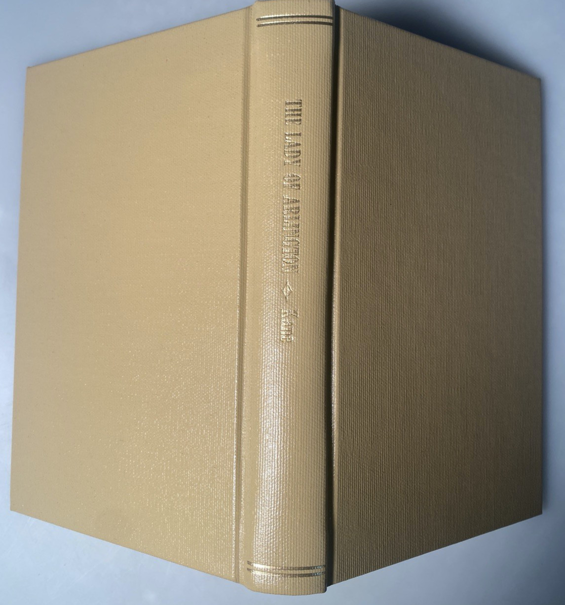 Signed First Edition The Lady Of Arlington by Harnett T. Kane REBOUND Mrs. LEE