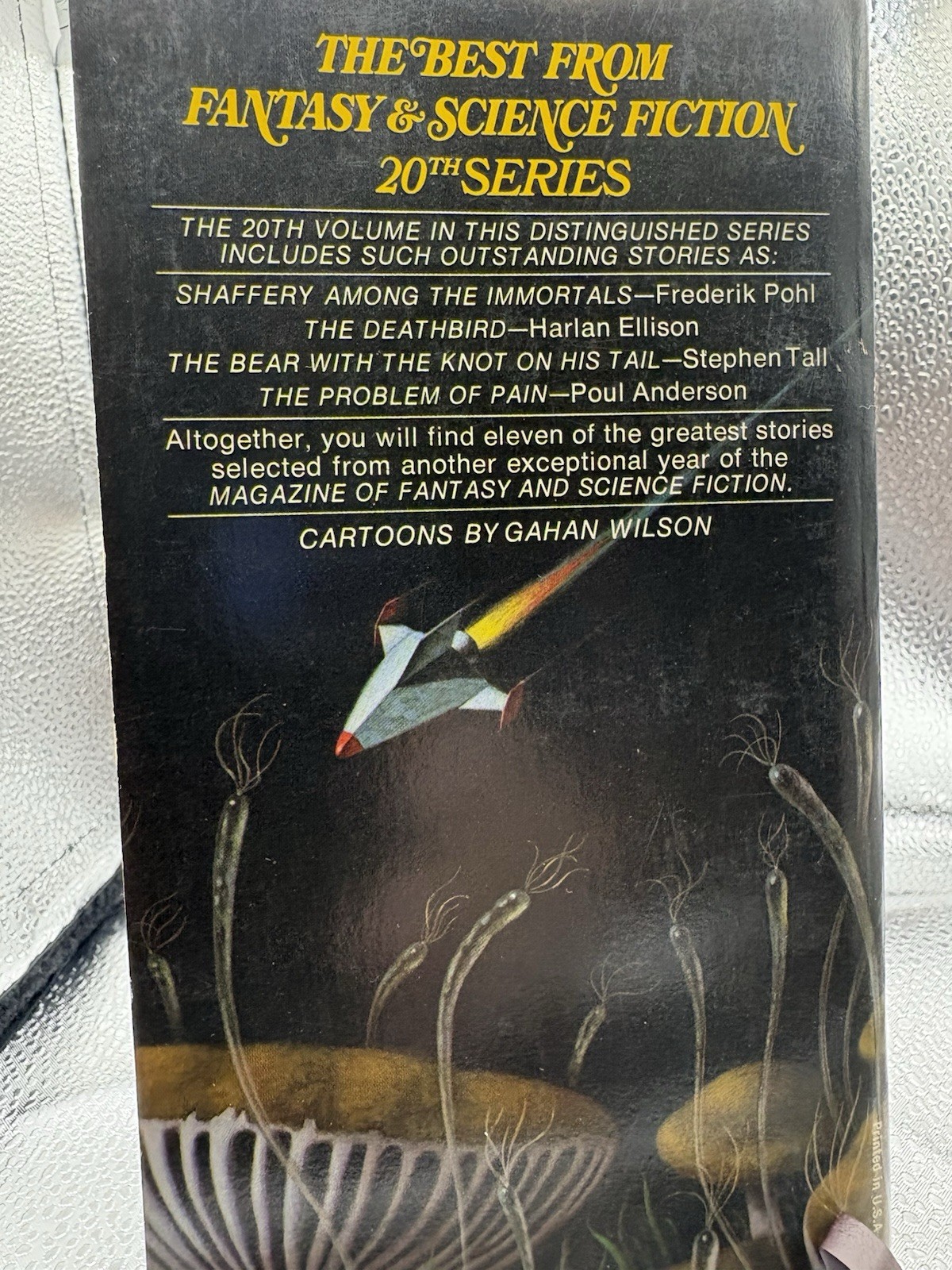 The Best From Fantasy and Science Fiction 20th Series by Edward L. Ferman 1973