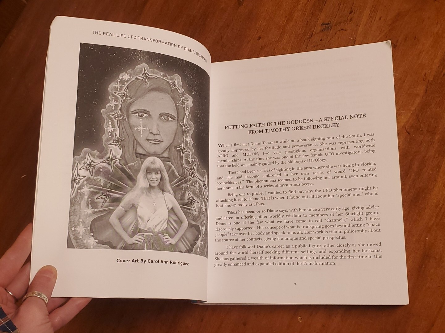 The UFO Transformation of Diane Tessman / 2020 Inner Light/Global Comm. – SIGNED