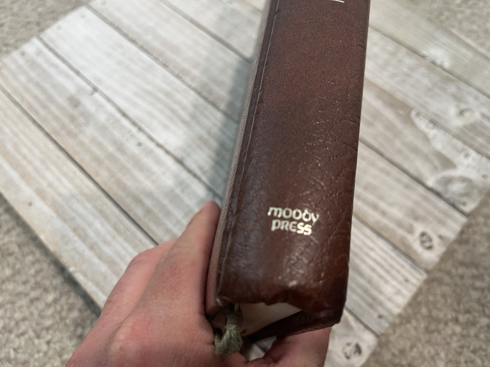 VTG 1975 New American Standard Bible Reference Edition Concordance Moody Press