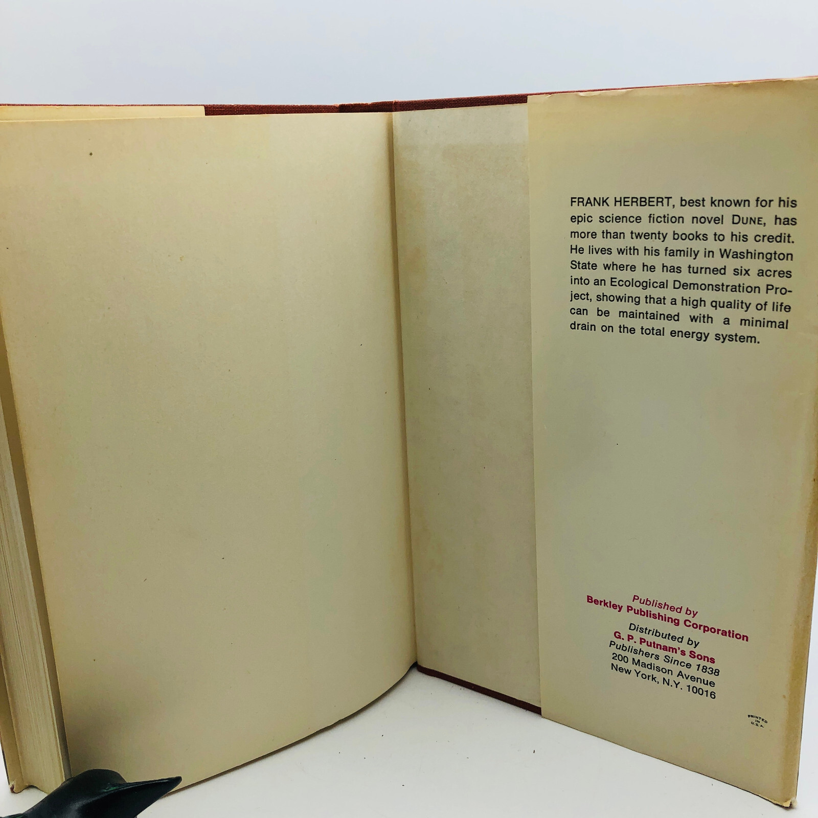 Children of Dune – Frank Herbert 1976 1st Edition 4th Impression HC DJ