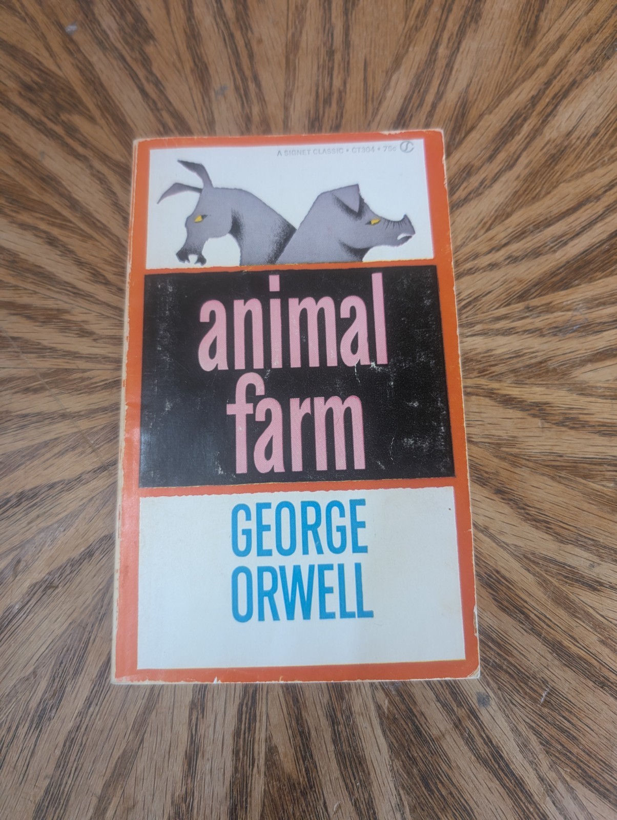 Vintage Animal Farm George Orwell Signet Classic Paperback . 75 Cents