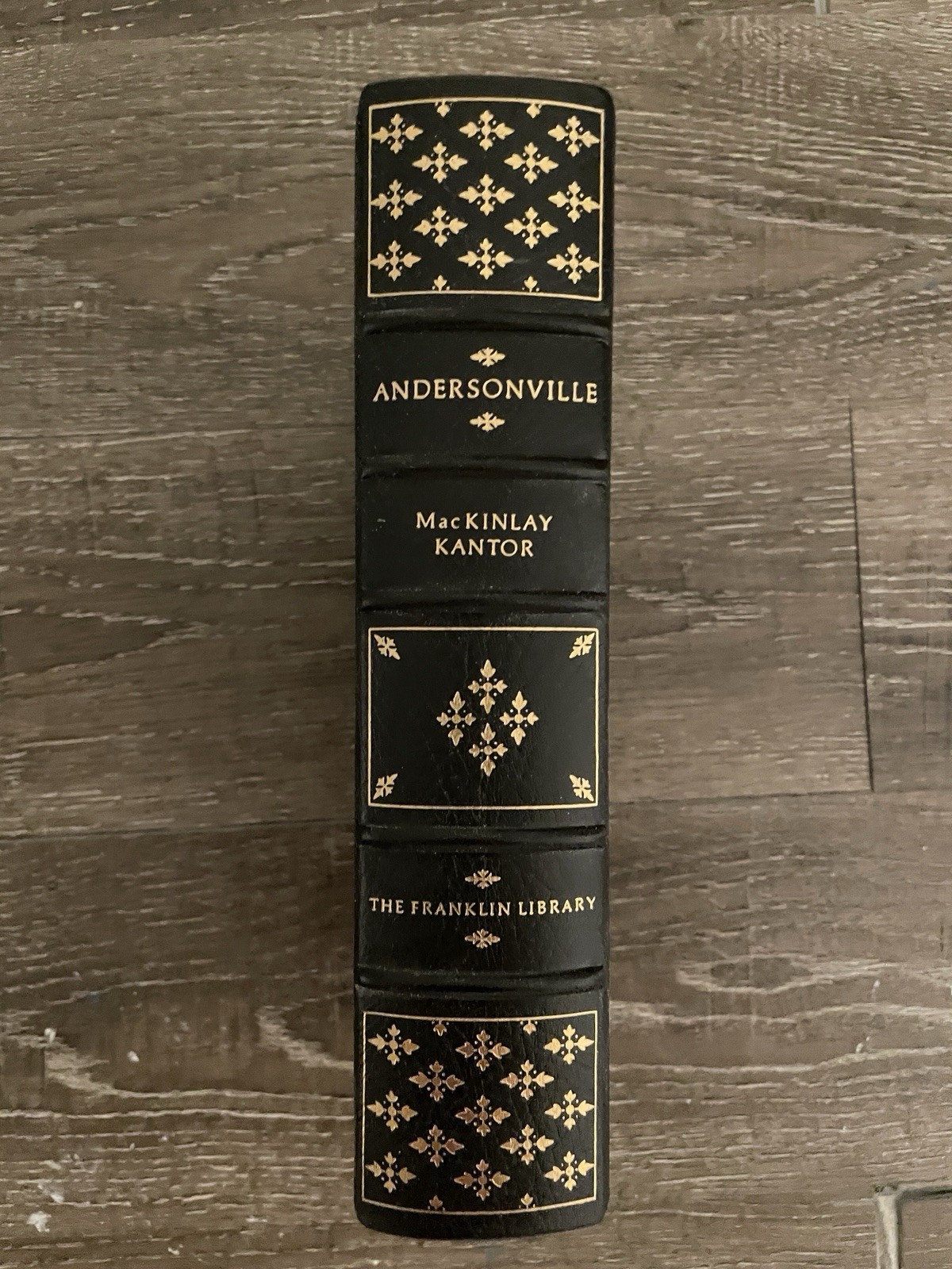 FRANKLIN LIBRARY Leather Bound Edition Andersonville Mackinlay Kantor 1976