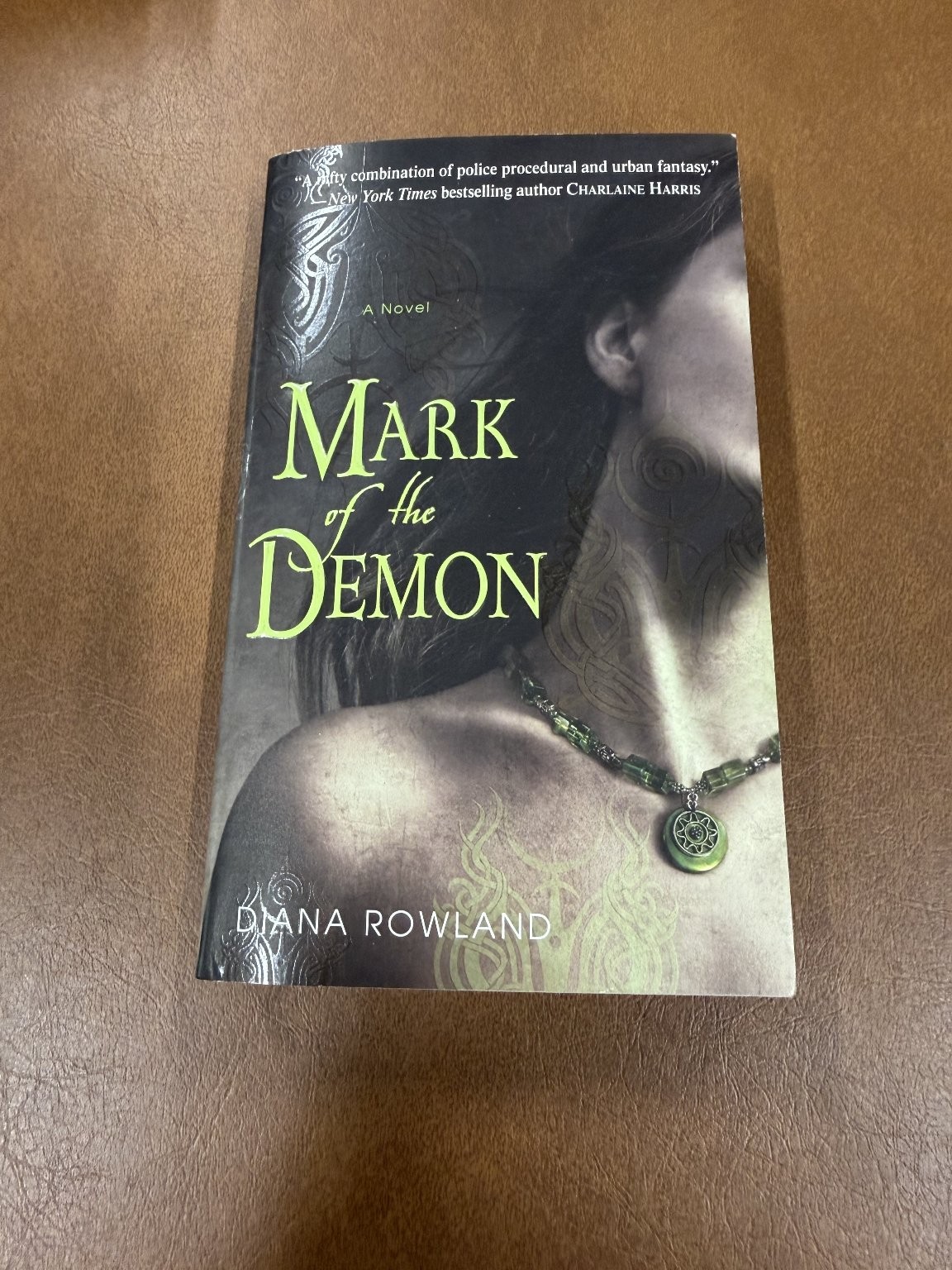 Mark of the Demon Diana Rowland Novel Urban Fantasy Paperback 2009
