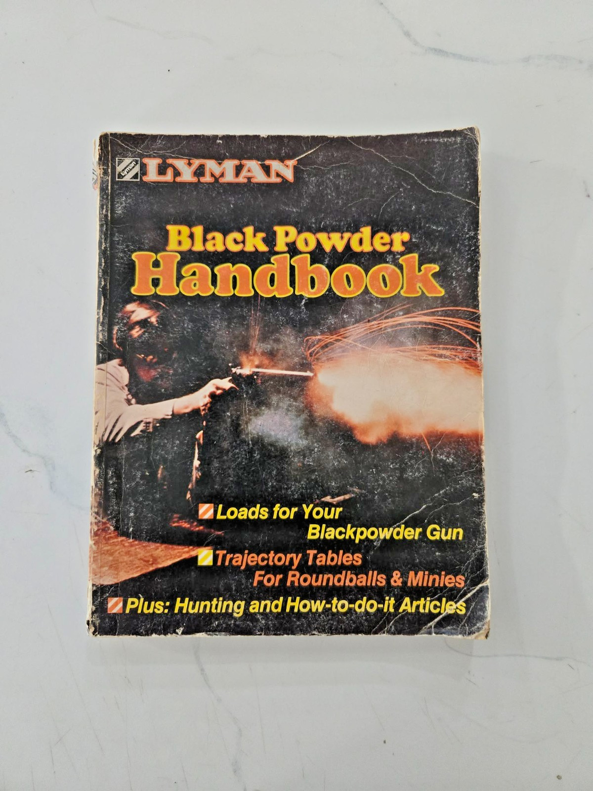 Lyman Black Powder Handbook First Edition 1975 Muzzleloading Reloading Manual