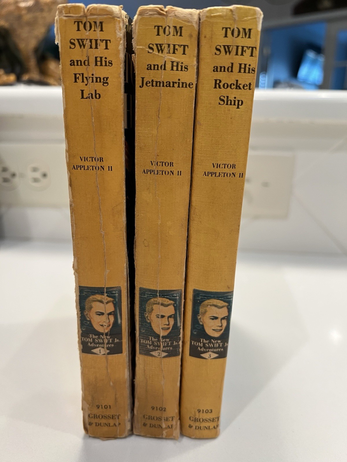 3 Vintage Tom Swift Jr Hardcover Books Lot #1, 2 and 3 Victor Appleton II – Fair