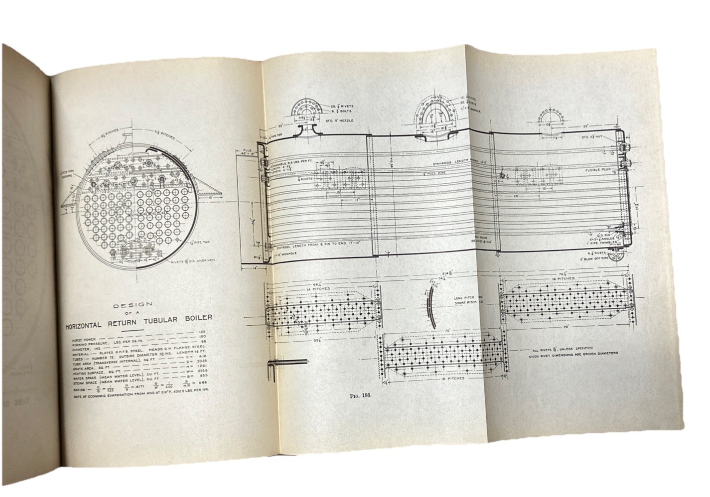 Design of Steam Boilers and Pressure by Haven & Swett 1915 1st Ed. COMPLETE