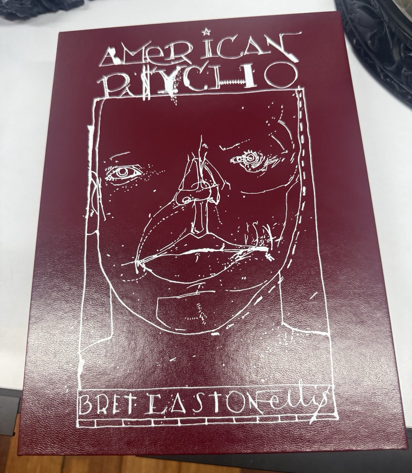 Slipcase Only! Folio Society Bret Easton Ellis American Psycho Limited Edition