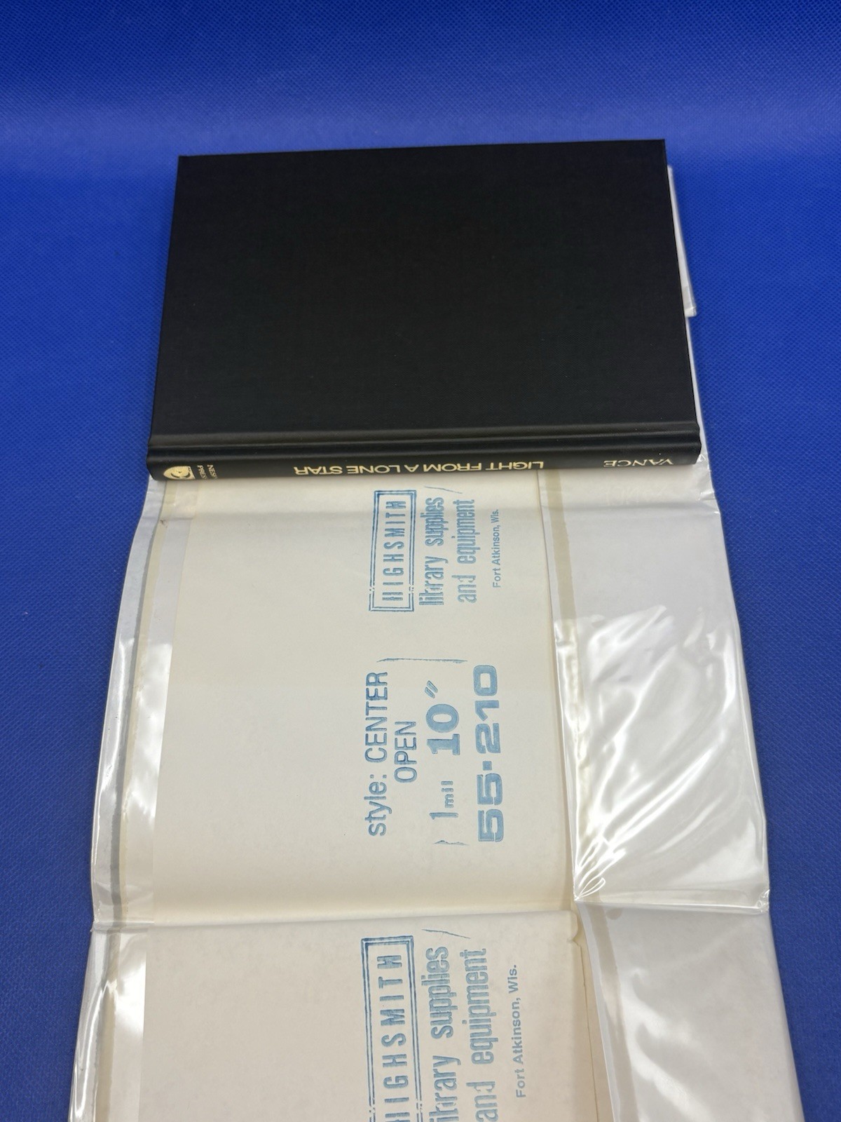AUTHOR SIGNED Light From A Lone Star by Jack Vance HC in Mylar, LE 1000 Copies