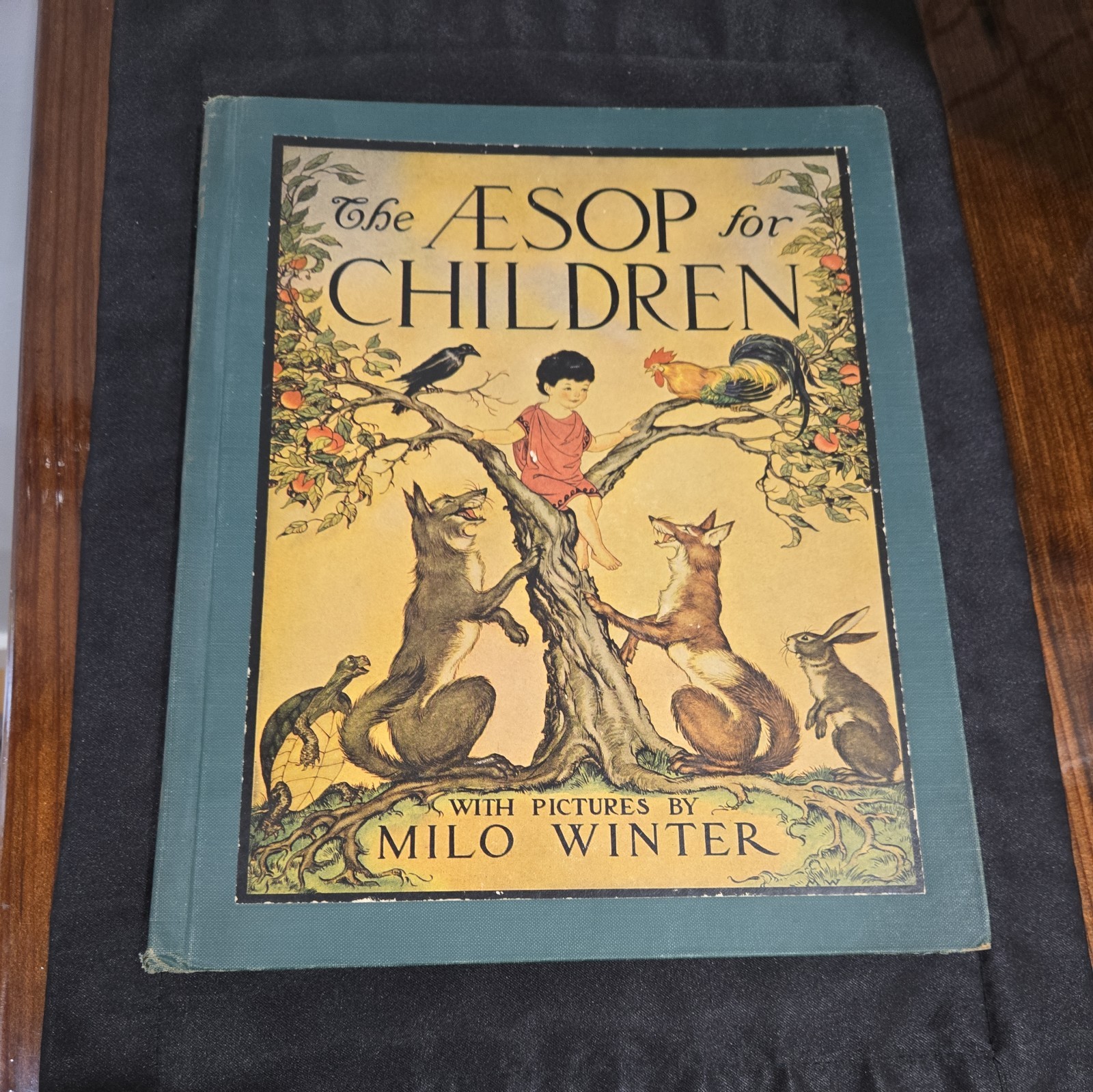 The Aesop For Children With Pictures By Milo Winter / 1941 HC VG+ C1