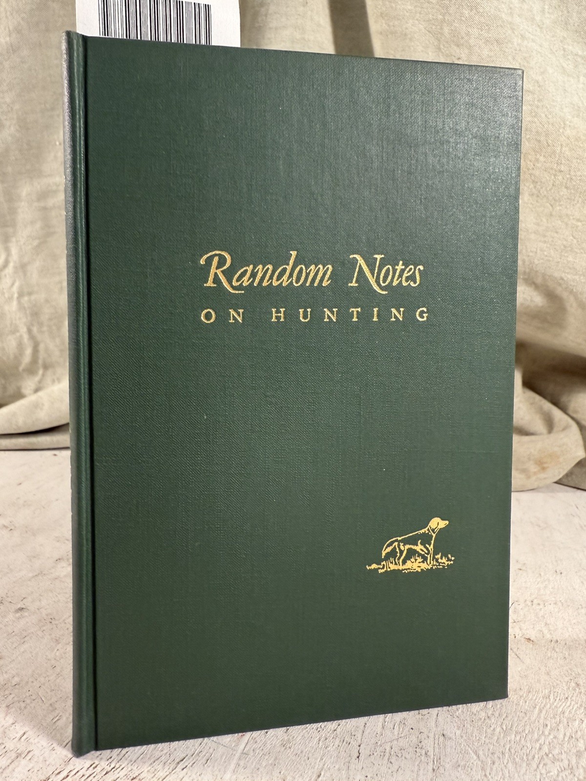Random Notes on Hunting-John Enders Privately printed- 1/300 copies Dogs Guns…