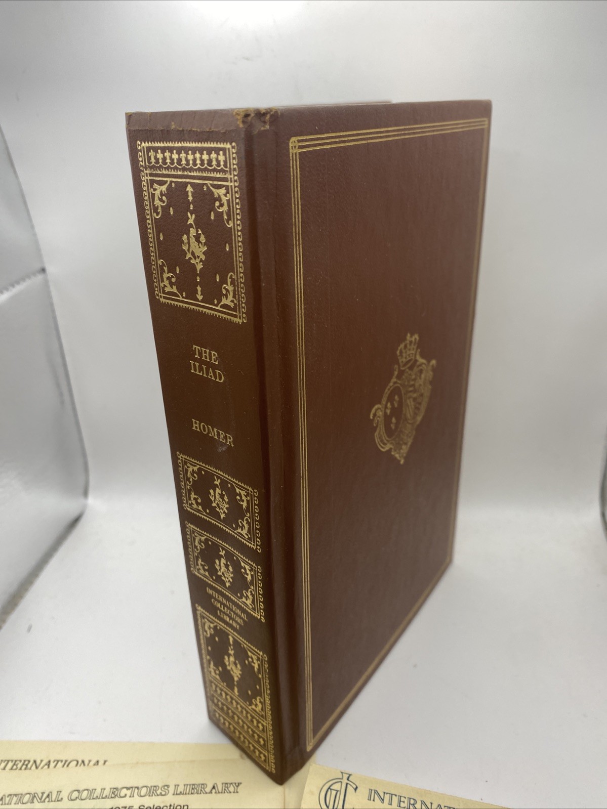The Iliad Of Homer 1951 International Collectors Library Hardcover
