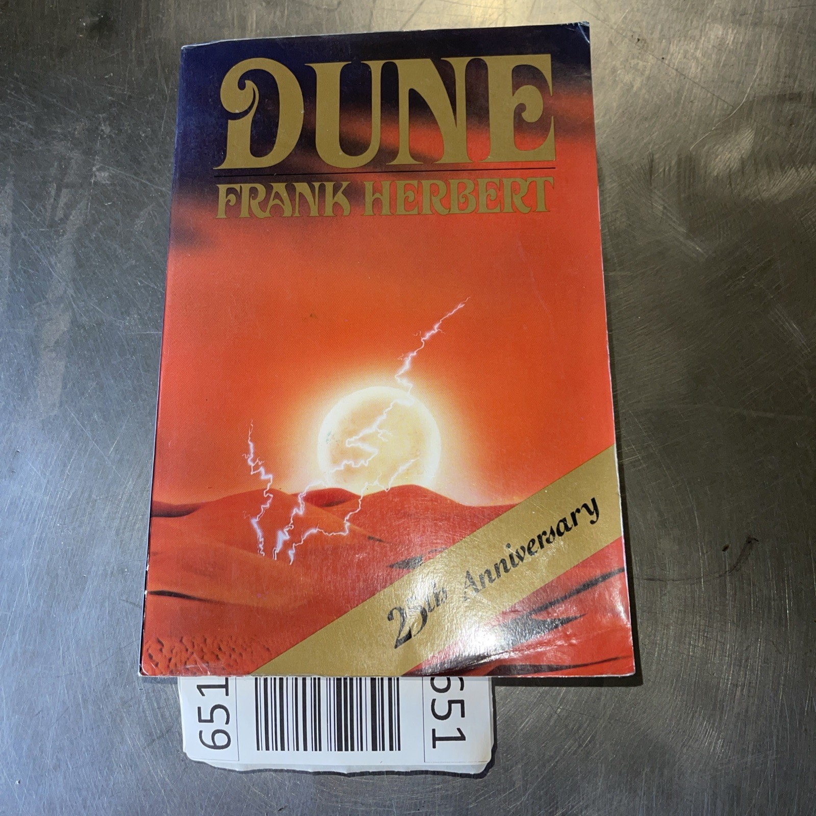 Dune By Frank Herbert 25th Anniversary Edition (Putnam, 1984) Paperback