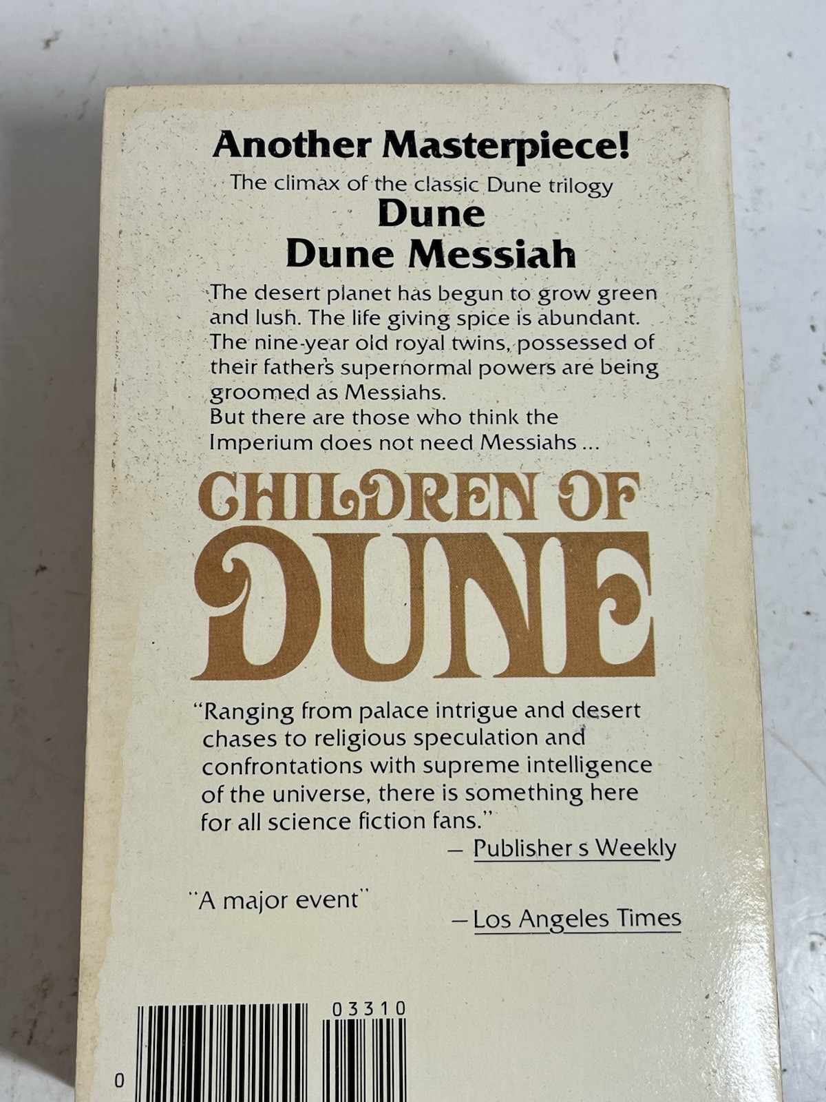 Frank Herbert Collection of Dune Paperback Lot Of 3 Books 1970’s Books 2-4