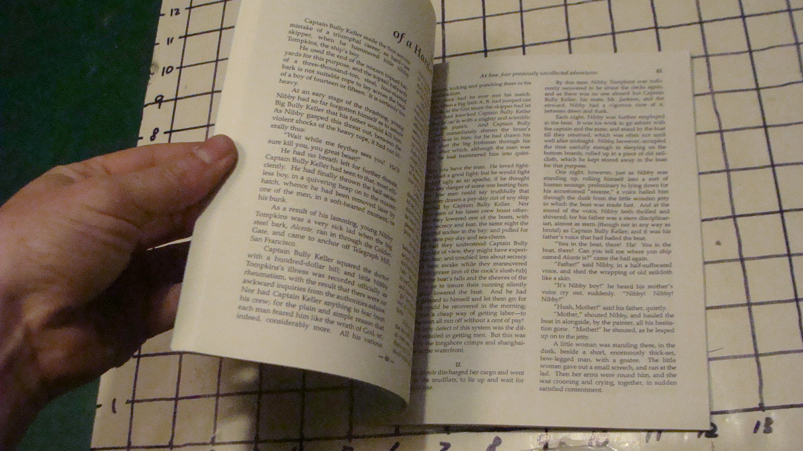 Vintage Original Book: WILLIAM HOPE HODGSON – AT SEA 1st printing 1993, 50pgs