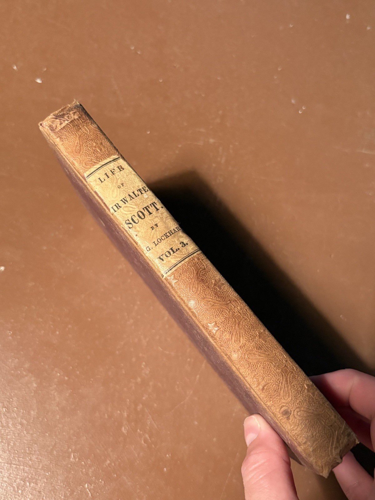 Vintage Copy Of Memoirs of the Life of Sir Walter Scott, Volume 3,