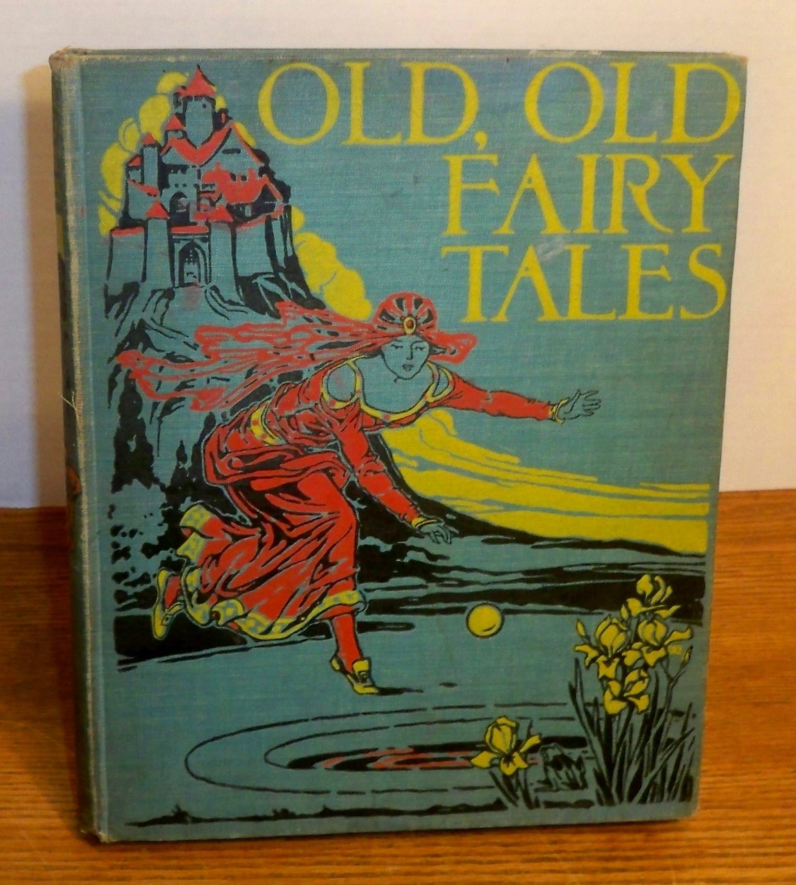 OLD OLD FAIRY TALES 1932 Anne Anderson CINDERELLA Snow White Rapunzel 11 Color