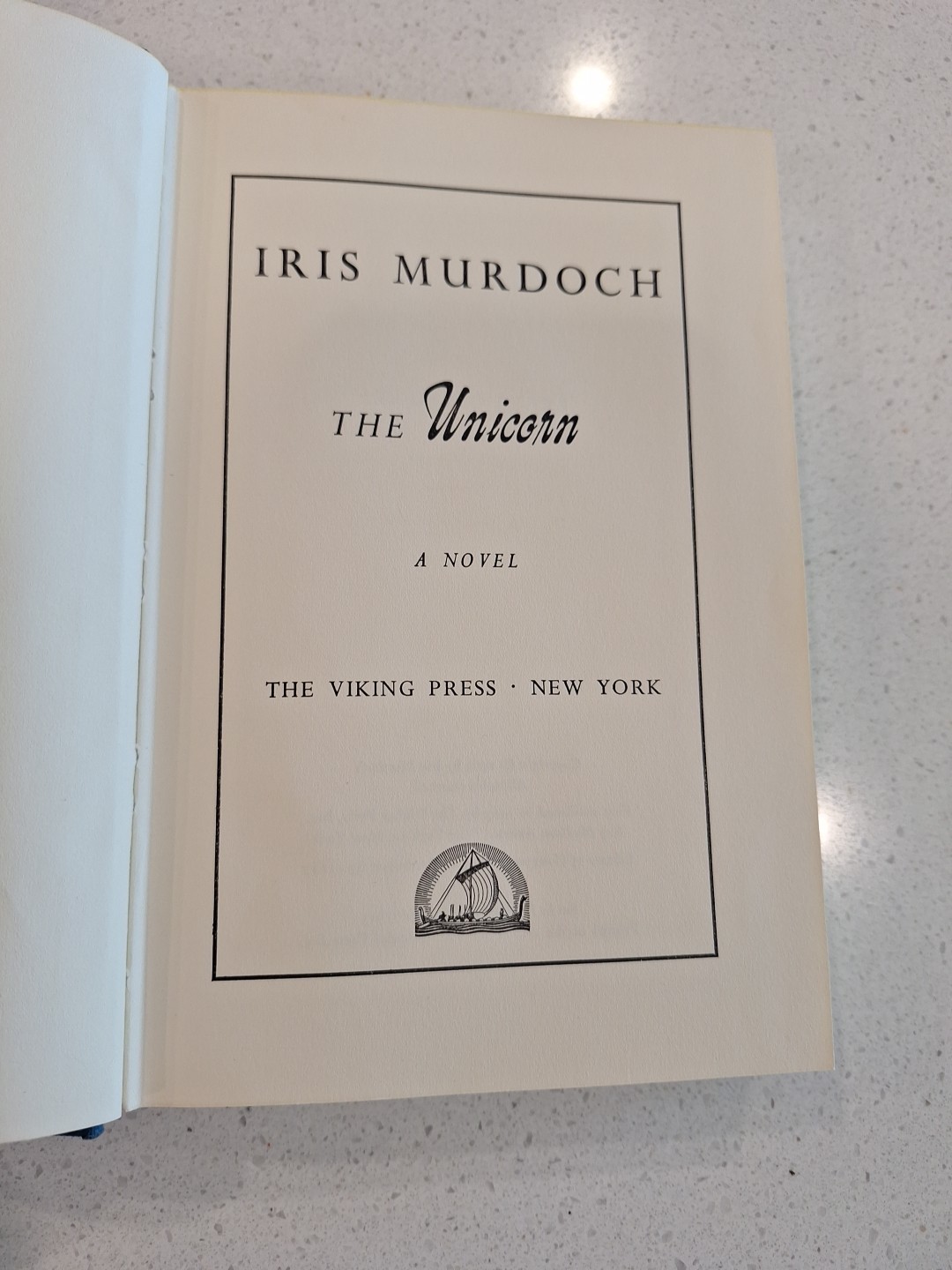 The Unicorn by Iris Murdoch, 1963 First Edition Hardcover with Dust Jacket