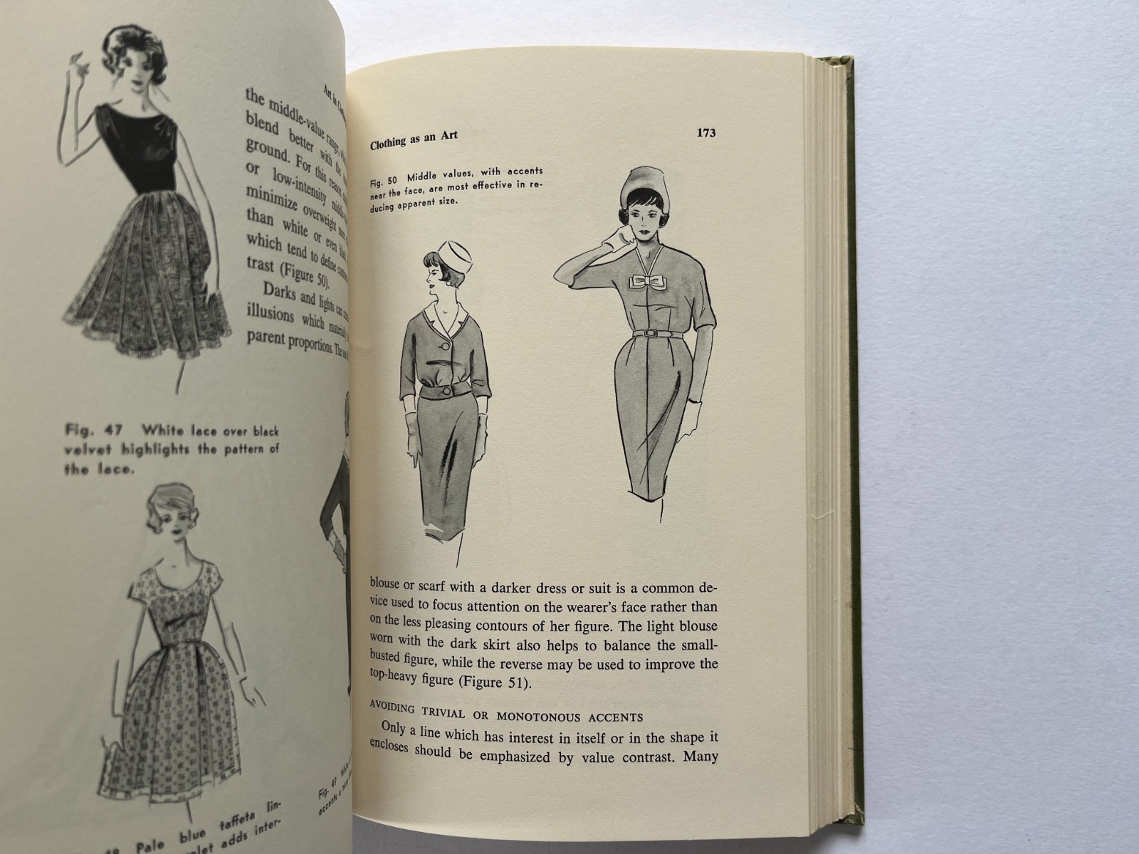 Art in Clothing Selection ~ Harriet T. McJimsey ~ 1963 rare fashion design book