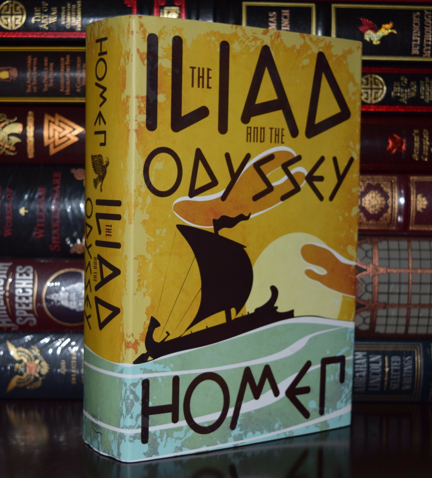 The Iliad and the Odyssey by Homer New Hardcover Deluxe Classics