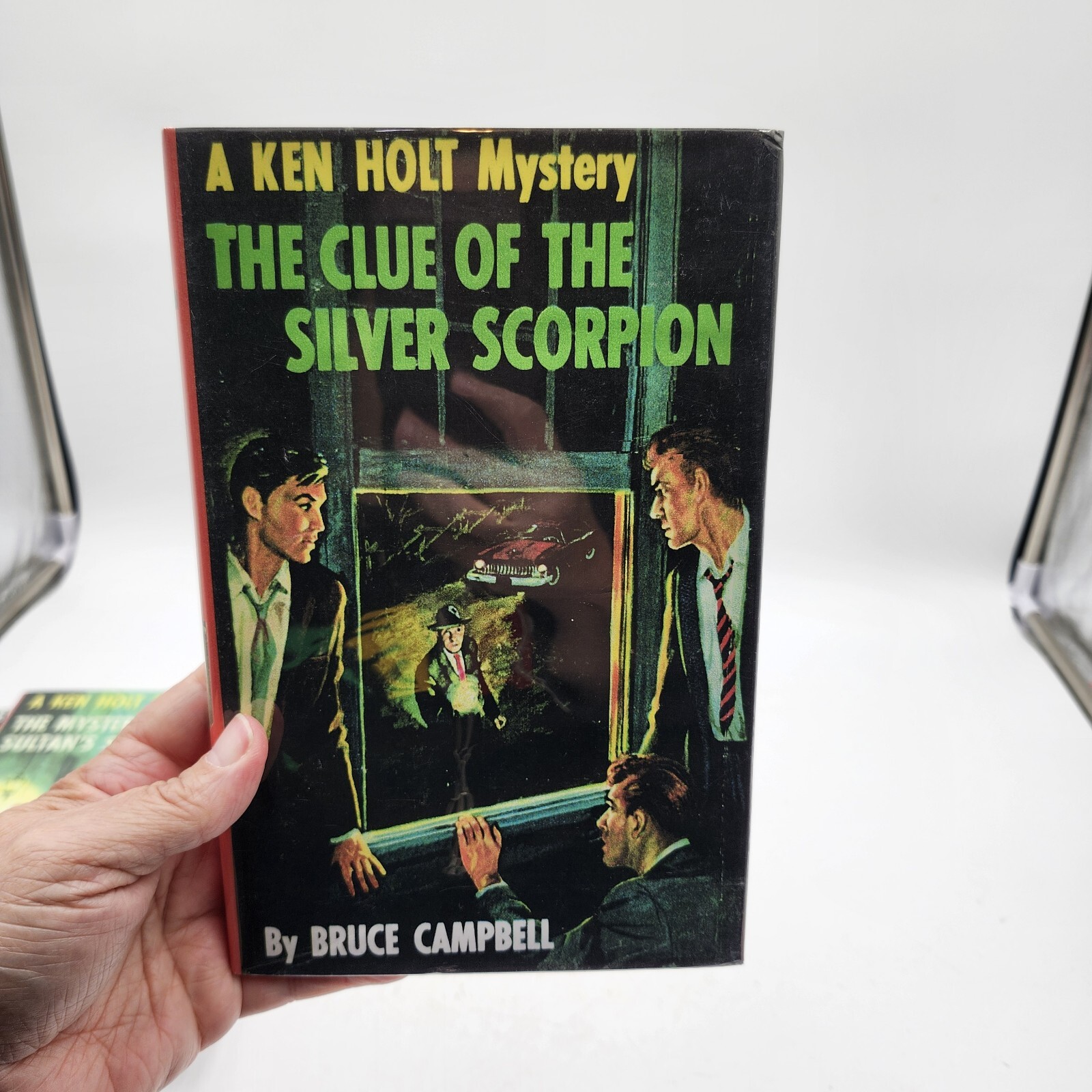 Ken Holt Clue of the Silver Scorpion LIMITED EDITION REPRINT Amereon House hcdj