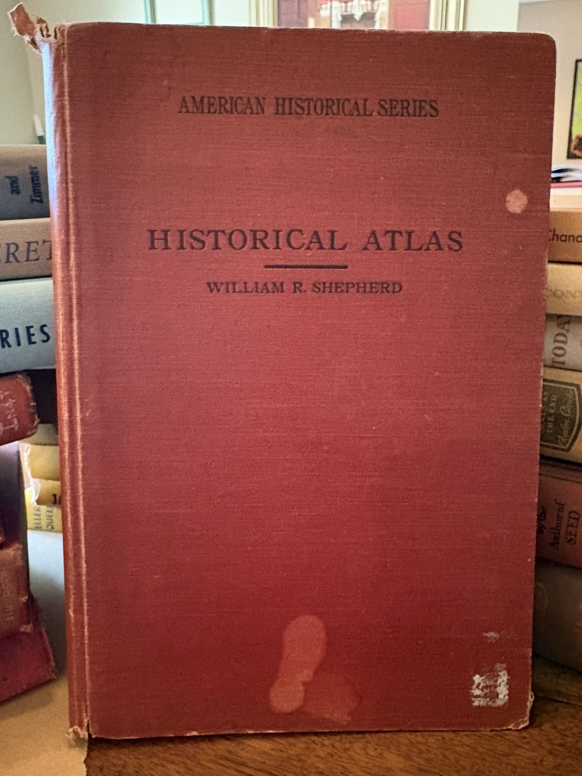 Antique HISTORICAL ATLAS, 1911 By William R. Shepherd – Hardcover Henry Holt