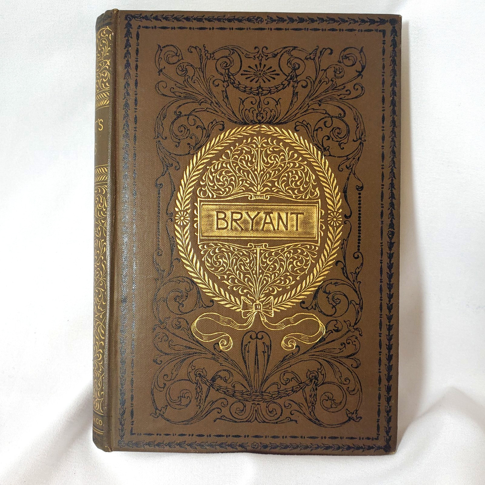 Poems by William Cullen Bryant – 1893 – Hardcover – Thomas Y. CrowelNeq Yo RARE