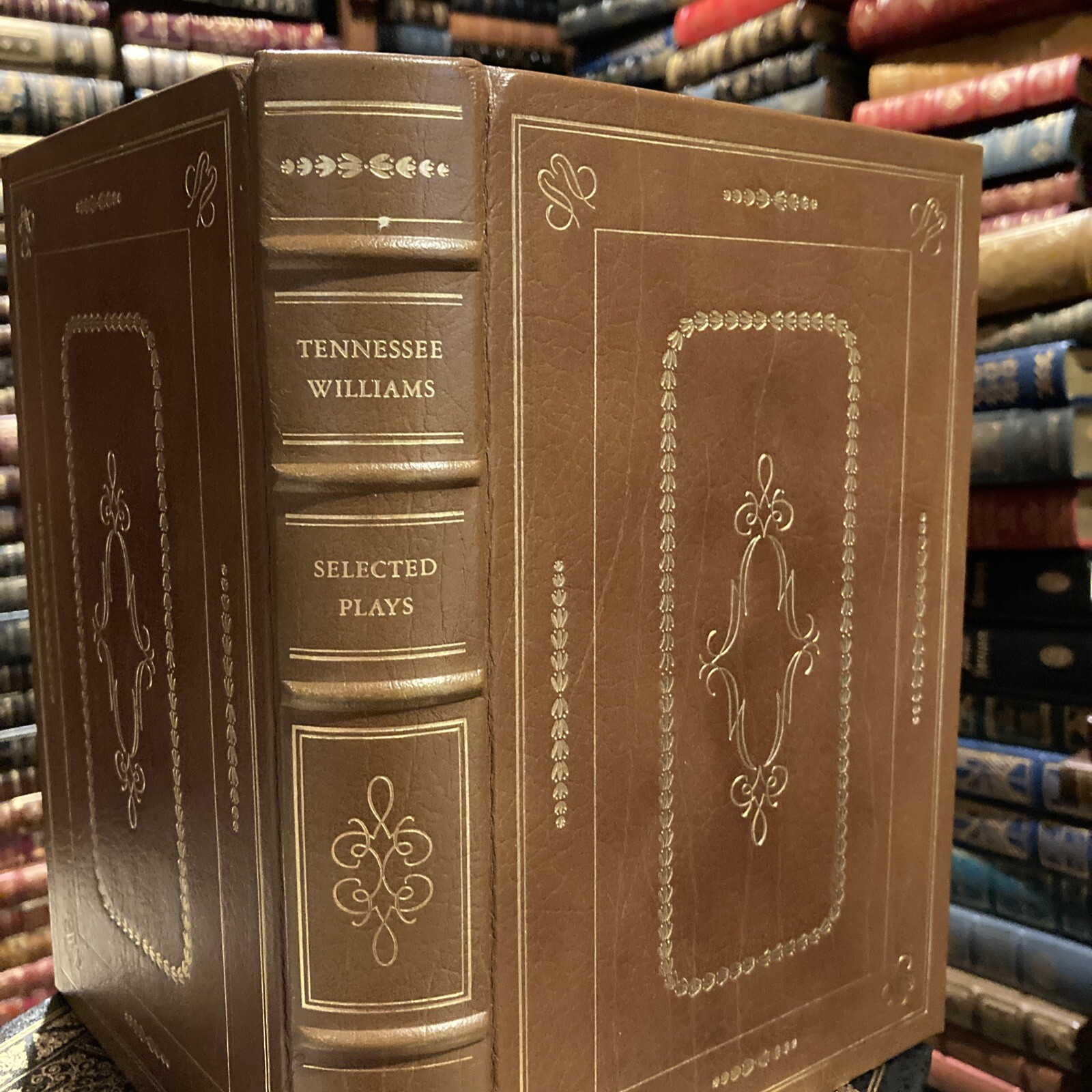 FRANKLIN LIBRARY: 2 SIGNED 60: TENNESSEE WILLIAMS: ARTHUR MILLER: PLAYS