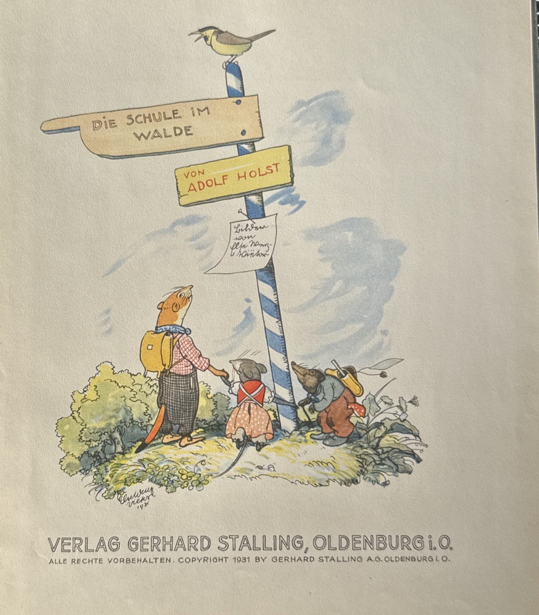 Die Schule Im Walde, Adolf Holst, 1931
