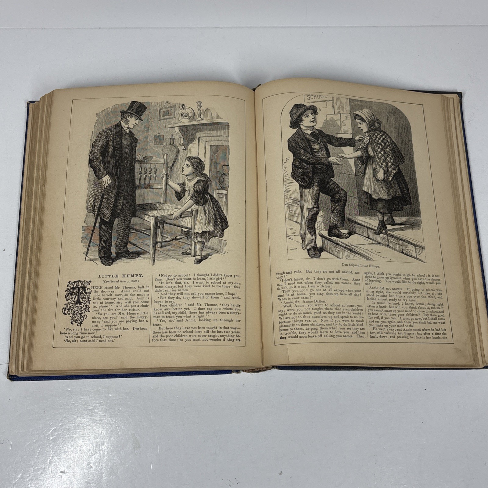 1882 CHATTERBOX VICTORIAN ILLUSTRATED CHILDREN’S BOOK ESTES & LAURIAT HC
