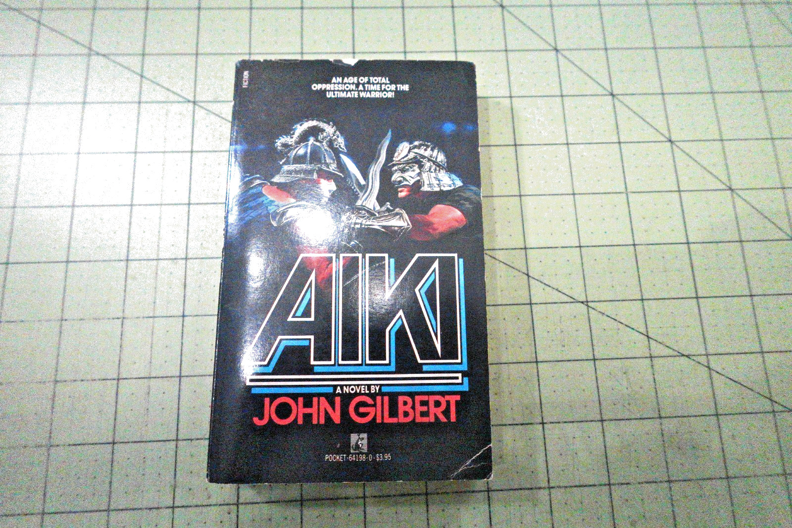 AIKI BY JOHN GILBERT 1988 VINTAGE POCKET BKS MARTIAL ARTS ACTION ADVENTURE