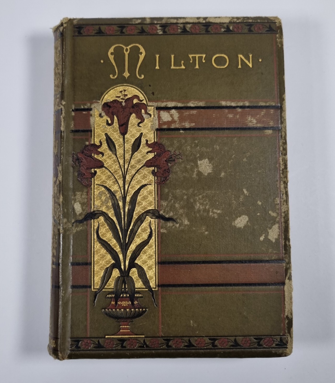Antique Book Milton’s Poetical Works – 1887 Nimmo, Hay & Mitchell
