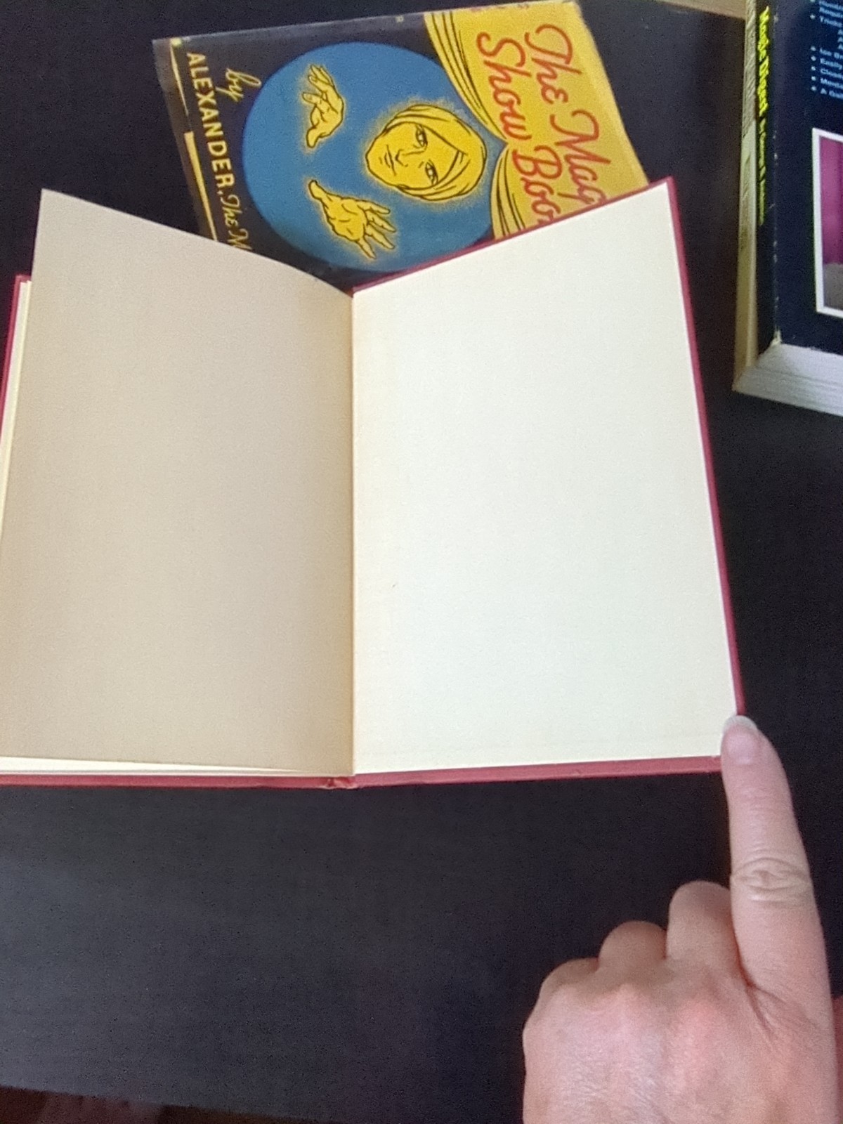 The Magic Show Book By Alexander The Magician Hardback 1950