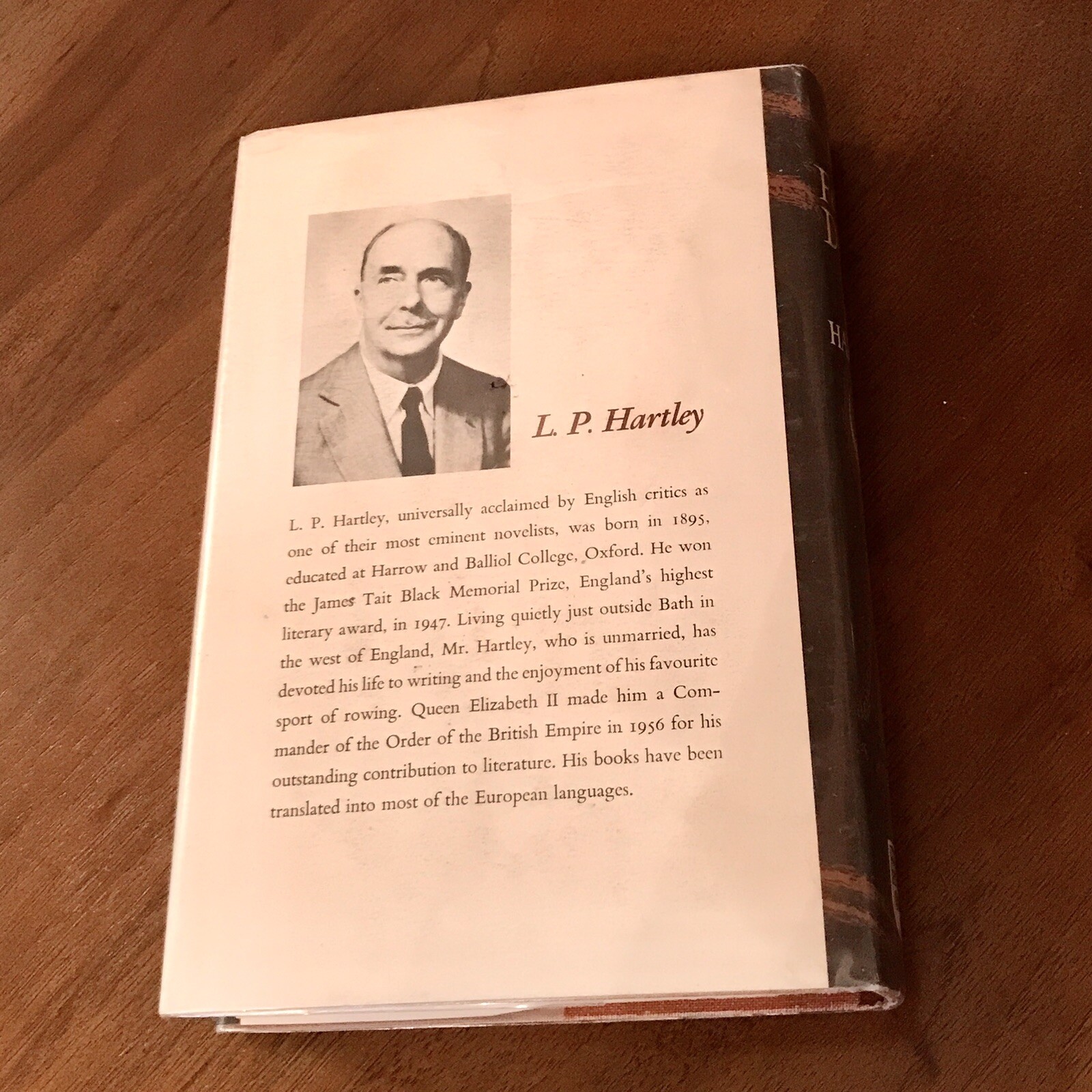 L. P. HARTLEY—MY FELLOW DEVILS—Obscure Novel of a “Bad Man of Movies”—1st HC