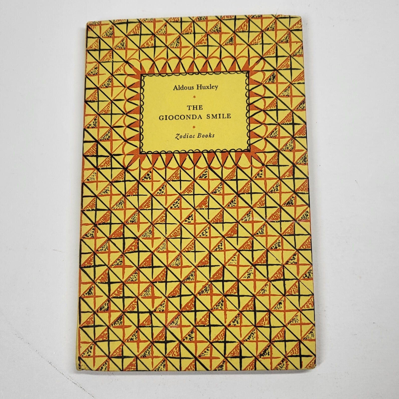 The Gioconda Smile – Aldous Huxley – Zodiac Books Vintage 1938 Chatto and Windus