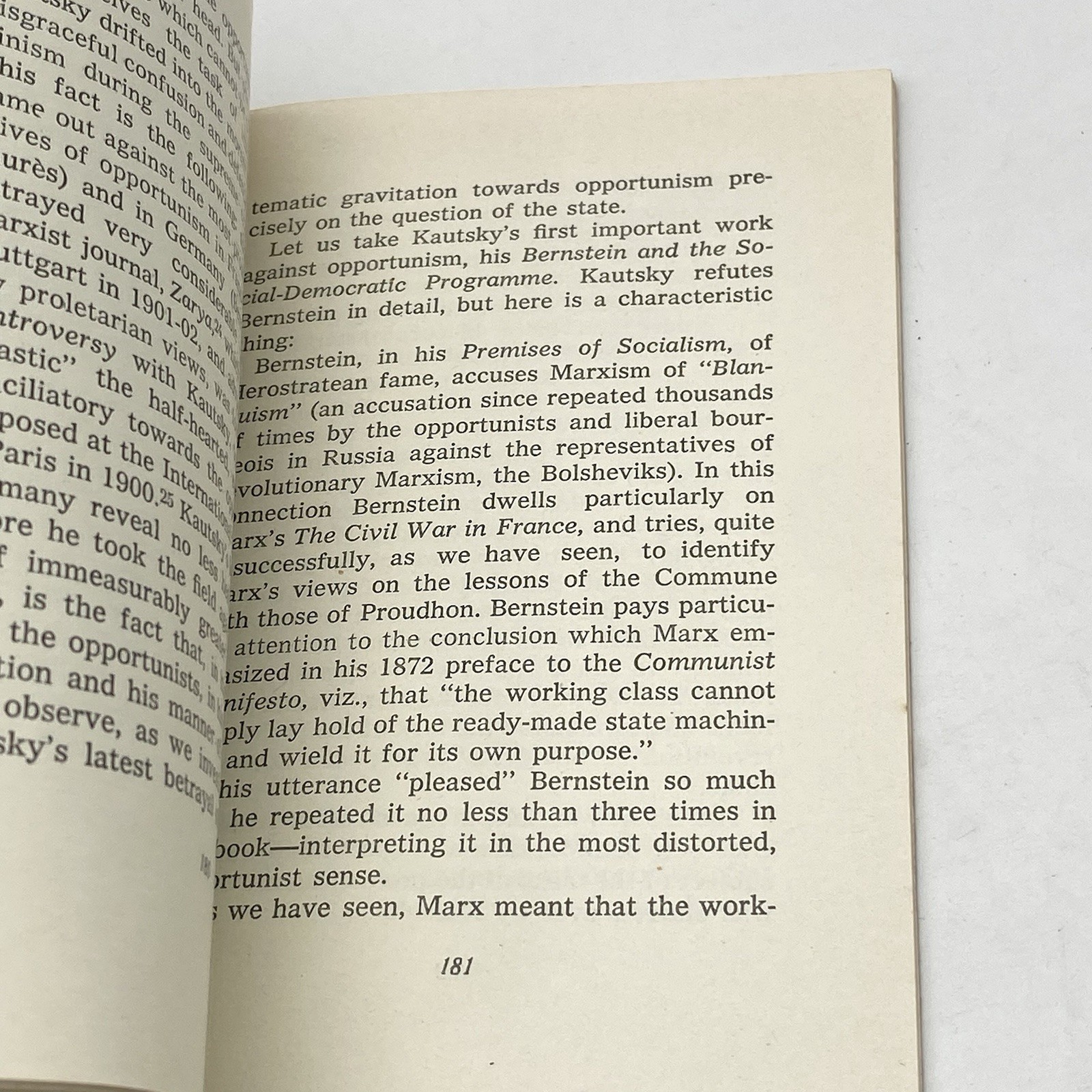 2 Vintage Classic Communist Books Pocket Sized Published in English by USSR