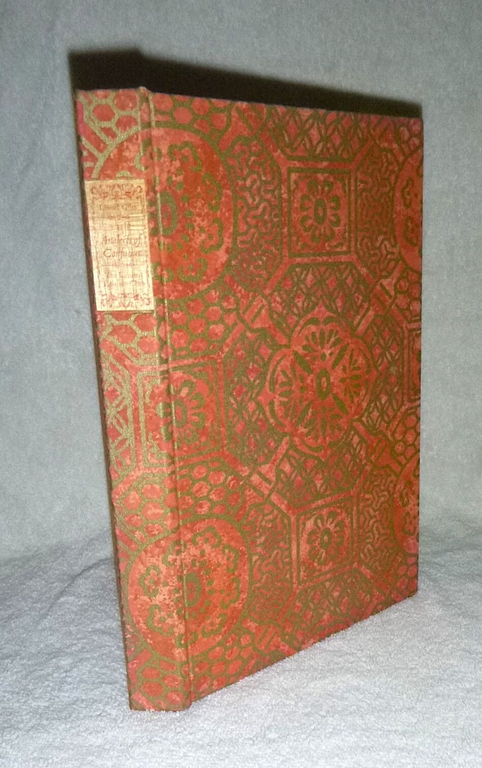 THE ANALECTS OF CONFUCIUS hardback Limited Editions Club SIGNED Tseng Yu-Ho