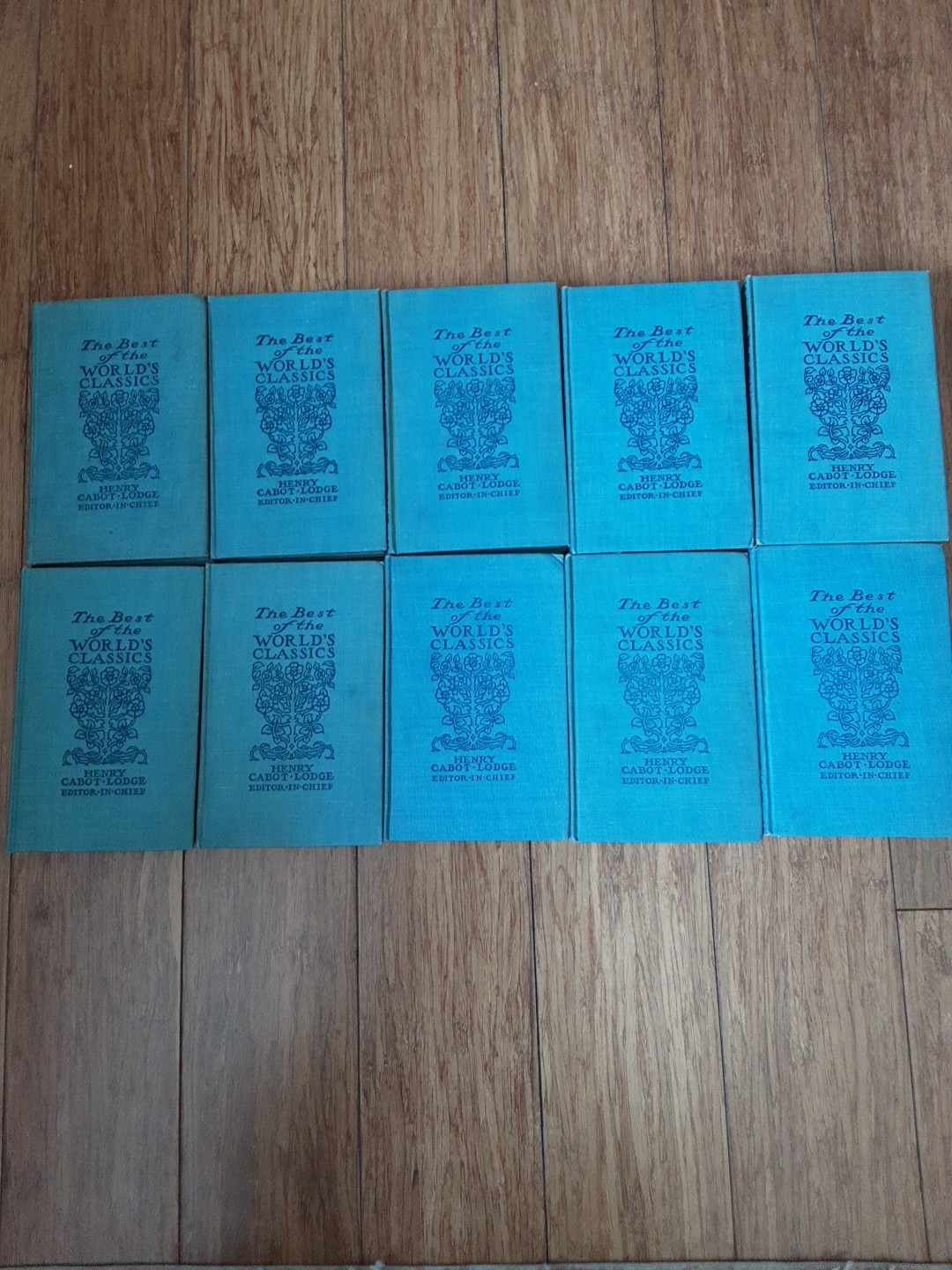 Vintage Complete Set of The Best of the World’s Classics, 1909, Vol. 1-10