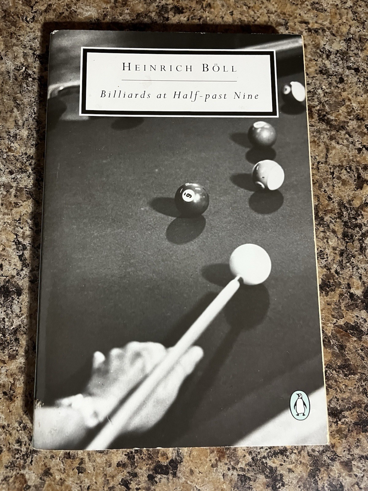 Billiards at Half-Past Nine Heinrich Boll Penguin Classics Green Spine